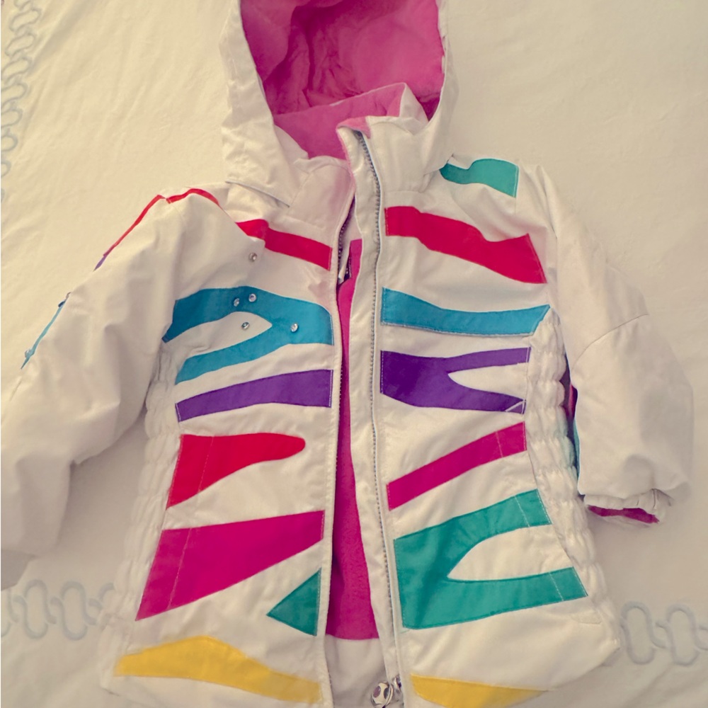 Girls Obermeyer Ski Jacket Size 4